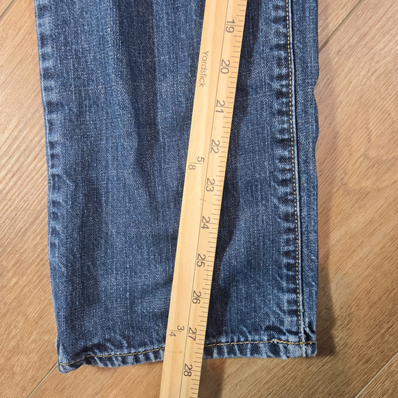 Old Navy Famous Skinny Jeans Girls 14 Regular Blue Denim Youth Casual Y2K Style - Picture 8 of 14